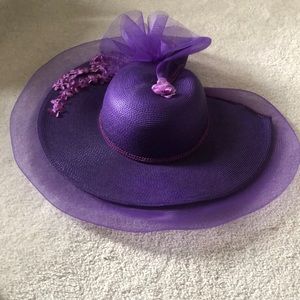 Lavender Derby or Church hat